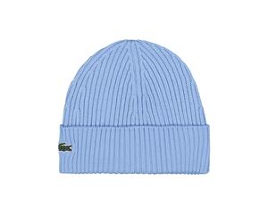 Lacoste Knitted Beanie Blau in Größe One Size