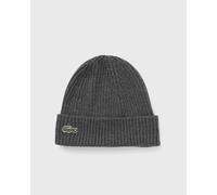 Lacoste KNITTED BEANIE men Beanies grey in Größe:ONE SIZE