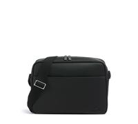 Lacoste Kuriertasche schwarz, Lederimitat, Herren