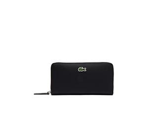 Lacoste L.12.12 Concept, Damen Geldbörse, Schwarz (Black), 2.5x10.5x20 cm (W x H L)
