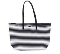 LACOSTE L.12.12 Concept Shopping Bag Stripes Marine Farine