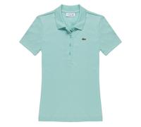 Lacoste - "L.12.D" Poloshirt für Damen gerippt Schmal (Minzgrün) EU 38 / UK 10