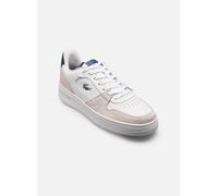 Lacoste L001 Set Leather Schuhe weiß beige blau - 43