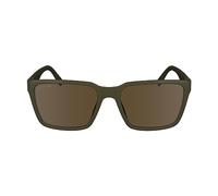 Lacoste Men's Sunglasses L6011S - Brown/Khaki with Solid Brown Lens