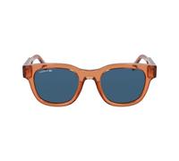 Lacoste Unisex Adult Sunglasses L6023S - Brick with Solid Blue Lens