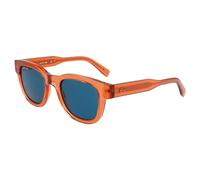 Lacoste Unisex Adult Sunglasses L6023S/N - Brick with Solid Blue Lens