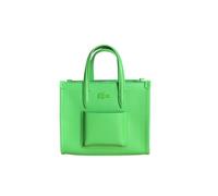 Lacoste - Lacoste Leder Mini Tote Bag, Handtasche, Umhängetasche, Grün
