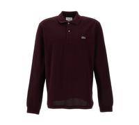 Lacoste Classic Fit Longsleeve Poloshirt braun, Einfarbig