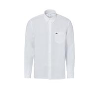 Lacoste Leinenhemd Herren Regular Fit weiß, 45