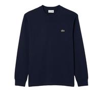 Lacoste Herren Pullover Rundhals AH0128, Männer Basic Strickpulli,Regular Fit,Blau,6 (XL)