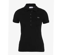 Lacoste Logo Womens Red Polo Shirt EU 42 / UK 8