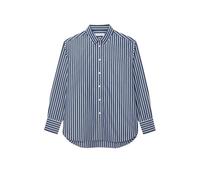 Lacoste - Long-Sleeved Blue Cotton Poplin Shirt - Größe 36 - blau