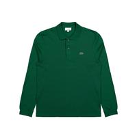 Lacoste Long Sleeved Ribbed Collar Shirt Grün in Größe M