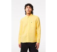 Lacoste Longsleeve Woven Shirt Yellow Größe: 42 | Casual hemden Outlet | Herren | Gelb