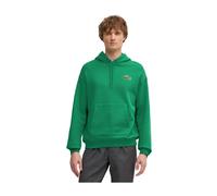 Lacoste - Loose Fit Badge Accent Hoodie - - Sweatshirts & Hoodies - Herren - Grün - XS