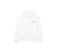 Lacoste - Loose Fit Print Hoodie - Sweatshirt-Hoodie XL weiss