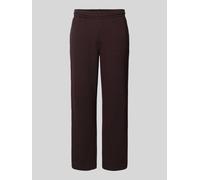 Lacoste Loose Fit Sweatpants aus reiner Baumwolle in Schoko, Größe XXL