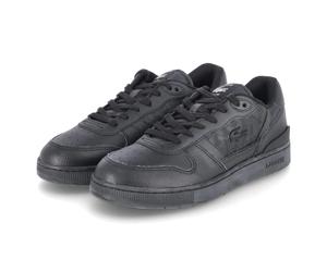 Lacoste Low Sneaker T-CLIP SET - Gr. 46 - Schwarz - Leder und Synthetik