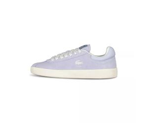 Lacoste Low-Top Sneaker - Sneaker aus Veloursleder - Gr. 8 - in Lila - für Damen