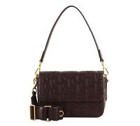 LACOSTE Maheki Flap Crossover Bag Fudge