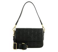 Lacoste Maheki Schultertasche schwarz, Leder, Damen