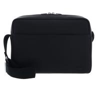 Lacoste Kuriertasche schwarz, Lederimitat, Herren