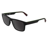 Lacoste Men's Sunglasses L6076S - Matte Black with Solid Grey Lens