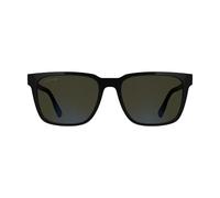 Lacoste Men's Sunglasses L6077S - Black with Azure Mirror Lens