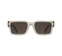 Lacoste Men's Sunglasses L6089S - Transparent Greige with Solid Brown Lens