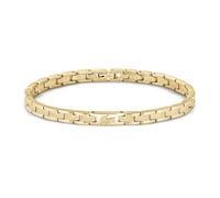 Lacoste Gliederarmband für Damen Kollektion METROPOLE in Gelbgold mit eingraviertem Petit Piqué - 2040465
