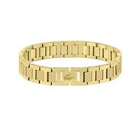 Armband LACOSTE "Schmuck Edelstahl Gliederkette METROPOLE" Armbänder Gr. Edelstahl, gelb (gelbgoldfarben) Herren Hochzeitsmode (29739506-0)