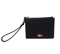 Lacoste Mini Portemonnaie / Kartenetui Chantaco, Marineblau / Rosé