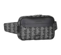 LACOSTE The Blend Body Bag Allover Monogram Noir Gris