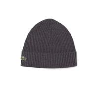 Lacoste Bonnet Logo Mütze dunkelgrau