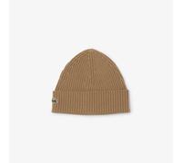 Lacoste Bonnet Logo Mütze hellbraun