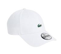 Lacoste X New Era Plain Cotton Cap white Gr. Uni