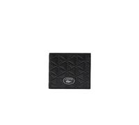 Lacoste Nomogramme Geldbörse Leder 11.5 cm schwarz