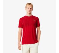 Lacoste Novak Djokovic T-Shirt Herren-rot in rot, Größe: M (nur noch wenige Artikel verfügbar)
