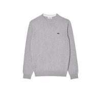 Lacoste - Organic Cotton Grey Pullover - Größe 7 - grau