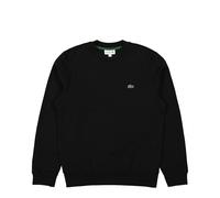 Lacoste Organic Cotton Sweatshirt Schwarz in Größe 3XL