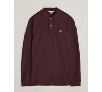 Lacoste Original Long Sleeve Polo Piké Oxalis Rot XXL