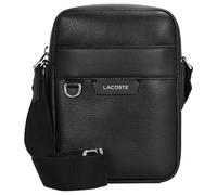 Lacoste Ossian Umhängetasche schwarz, Leder, Herren