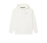 Lacoste - Oversize Fleece Kapuzenpullover - - Sweatshirts & Hoodies - Damen - Weiß - M