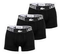 Lacoste - PACK DE 3 BOXERS COURTS 3er Pack - Größe 2XL - schwarz