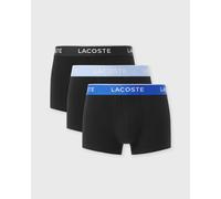 Lacoste Stretch Cotton Boxershorts schwarz blau weiß (3er Pack) - S