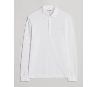 Lacoste Paris Long Sleeve Polo Piké White Weiß XXL