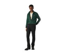 Lacoste - "Paris" Trainingsjacke für Herren, Durchgehender Reißverschluss (Blau/Grün) XS