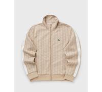 Lacoste Paris Zip-Up Jacquard Track Jacket men Track Jackets beige in Größe:M