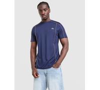 Lacoste Sport Regular Fit Sport T-Shirt mit UV-Schutz 50+ in Dunkelblau, Größe M