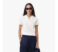 Lacoste Slim Fit Piqué Polo Damen Weiß 42